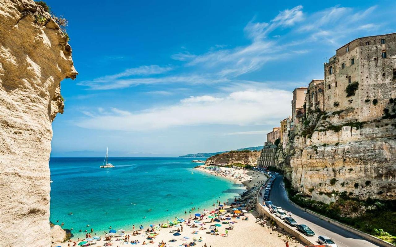 Ninfa sul Mare Apartments Capo Vaticano Exterior foto