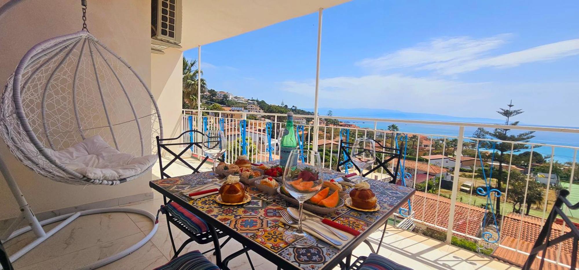 Ninfa sul Mare Apartments Capo Vaticano Exterior foto
